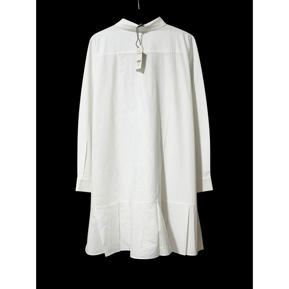 TUCKERNUCK White Cotton Poplin Callahan Shirt Dress SZ XXL NWT - Picture 5 of 10